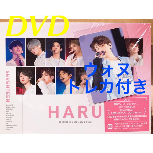 DVD未再生SEVENTEEN HARU DVD ウォヌ トレカつき セブチ ハルコン