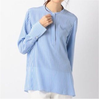 ニジュウサンク(23区)のメル様専用【美品】23区 大きいサイズ　48　シルク100.(シャツ/ブラウス(長袖/七分))