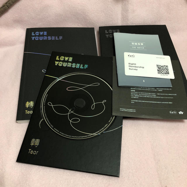 防弾少年団(BTS)(ボウダンショウネンダン)のBTS LOVE YOURSELF  tear エンタメ/ホビーのCD(K-POP/アジア)の商品写真