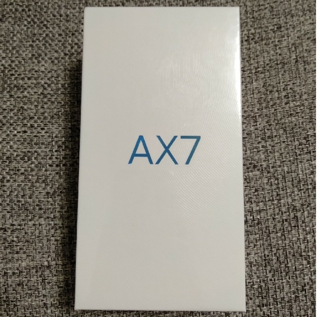 [未開封品]oppo ax7　ゴールド4GB容量