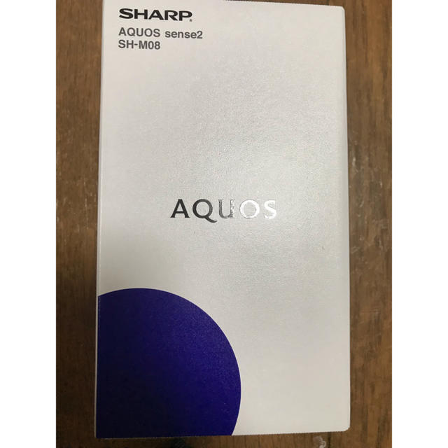 AQUOS sense2 SH-M08スマートフォン本体