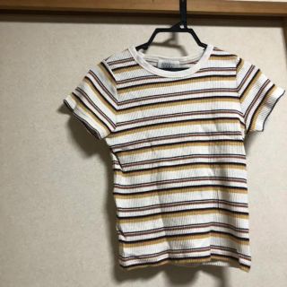 ローリーズファーム(LOWRYS FARM)のボーダーＴシャツ(Tシャツ(半袖/袖なし))