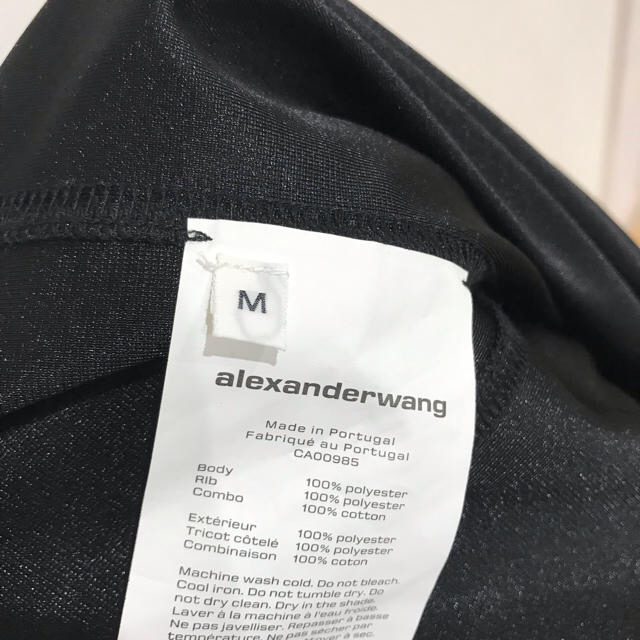 Alexander Wang(アレキサンダーワン)のalexander wang 2019 フットボールTシャツ メンズのトップス(Tシャツ/カットソー(半袖/袖なし))の商品写真