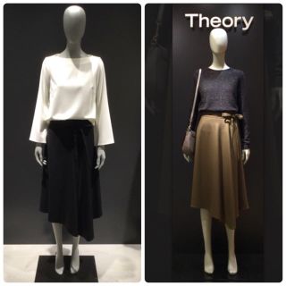 セオリー(theory)のtheory/セオリー❤️アシンメトリースカート❤️(ひざ丈スカート)