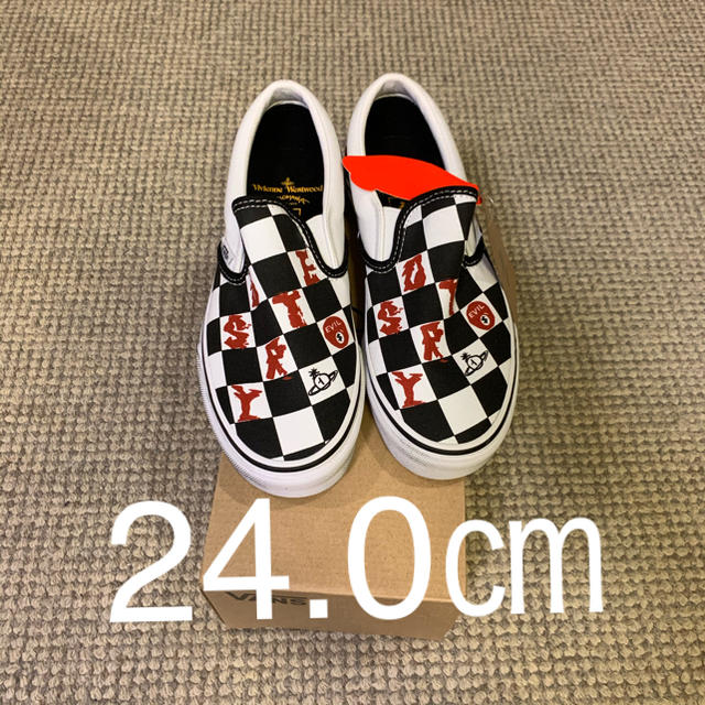 Vivienne Westwood(ヴィヴィアンウエストウッド)の24cm VIVIENNE WESTWOOD ANGLOMANIA × VANS レディースの靴/シューズ(スニーカー)の商品写真