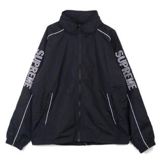 シュプリーム(Supreme)の【こく様専用 】Supreme striped logo windbreaker(ナイロンジャケット)