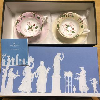 ウェッジウッド(WEDGWOOD)のウエッジウッド ティーカップ&ソーサー セット(グラス/カップ)