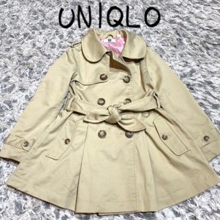 ユニクロ(UNIQLO)のUNIQLO KIDS トレンチコート 110 超美品 ユニクロ(コート)