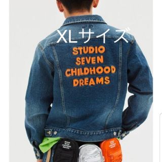 トゥエンティーフォーカラッツ(24karats)のstudio seven デニムジャケット ブルー(Gジャン/デニムジャケット)