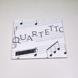 ニュース(NEWS)の美品◆NEWS◆LIVE TOUR 2016 QUARTETTO◆初回盤◆DVD(ミュージック)