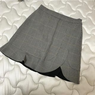 ザラ(ZARA)のZARA チェックスカート (ひざ丈スカート)