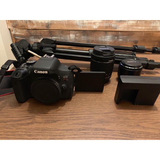 Canon eos X8i 単焦点レンズ 三脚セット