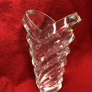 トウヨウササキガラス(東洋佐々木ガラス)の未使用☆フラワーベース☆花瓶☆東洋佐々木ガラス(花瓶)