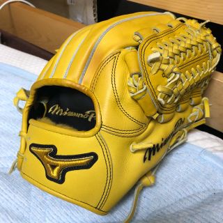 ミズノ(MIZUNO)のミズノプロ 硬式グローブ 内野手用(グローブ)