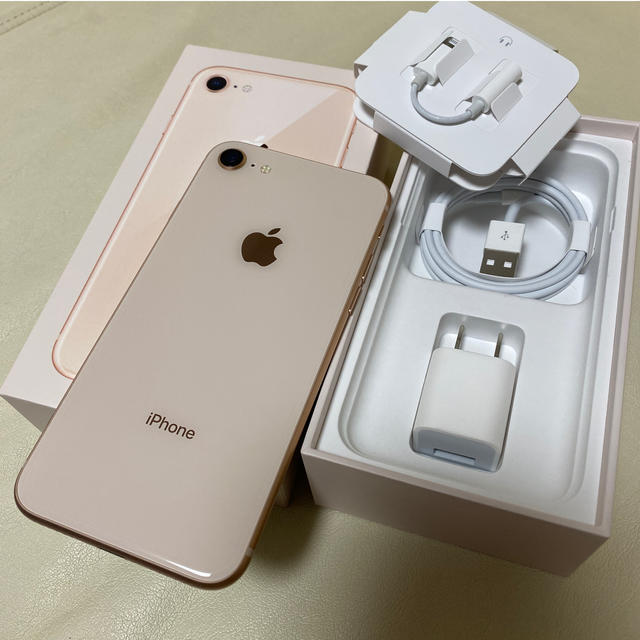 iPhone 8  64GB ゴールドスマホ/家電/カメラ