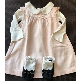 ベビーギャップ(babyGAP)のbabyGAP.H&M ガールズワンピース3点セット(ワンピース)