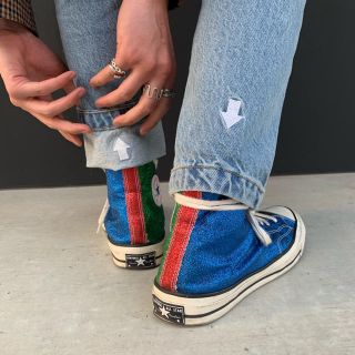 メゾンキツネ(MAISON KITSUNE')のadererror 19ss arrowlinejeans A1(デニム/ジーンズ)