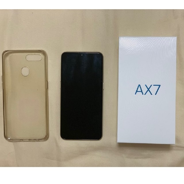 Oppo AX7 ゴールド