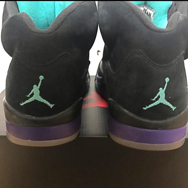 jordan5 black grape(シューキーパー付き)