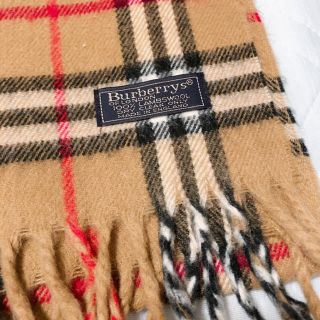 バーバリー(BURBERRY)の美品！Burberrys OF LONDON☆チェックマフラー(マフラー/ショール)