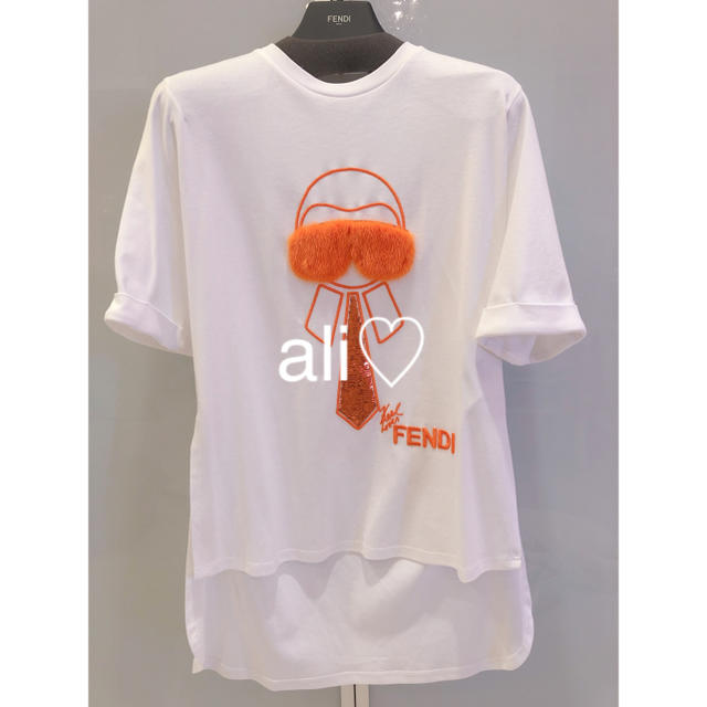 FENDI(フェンディ)のFENDI フェンディーモンスター フェンディーミンク Tシャツ レディースのトップス(Tシャツ(半袖/袖なし))の商品写真