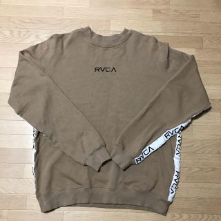 ルーカ(RVCA)のRVCA テープロゴ スウェット Sサイズ(スウェット)