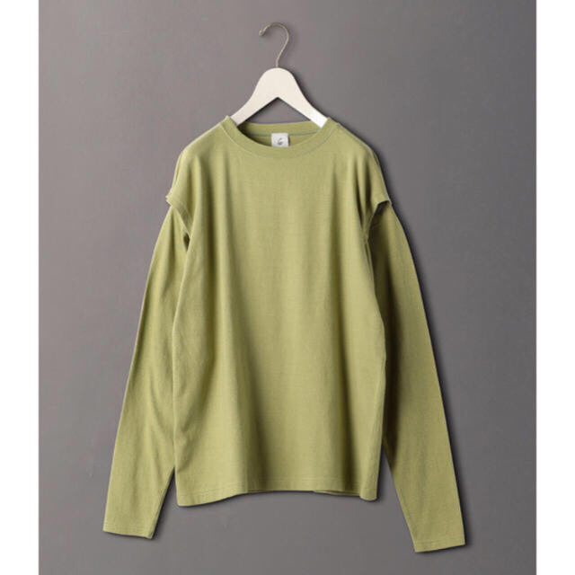 ロク DOT BUTTON SLEEVE PULLOVER【roku】