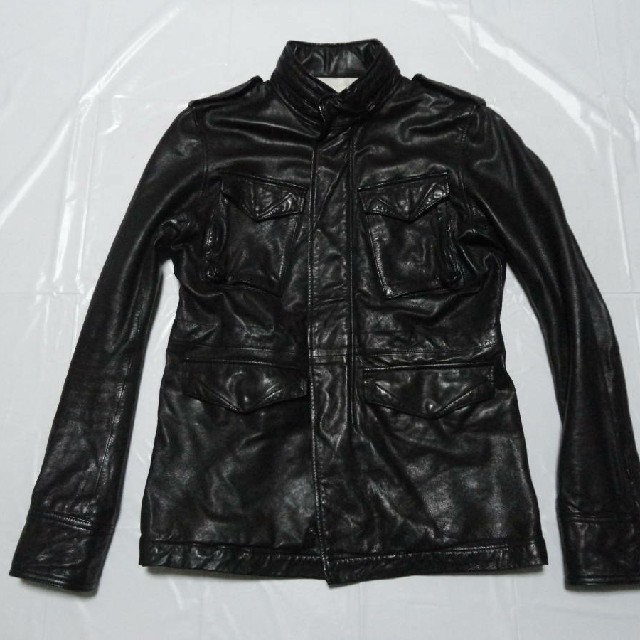 TOMORROWLAND - トゥモローランド ブルーワークM65羊革レザージャケット黒M Editionの通販 by mei's shop