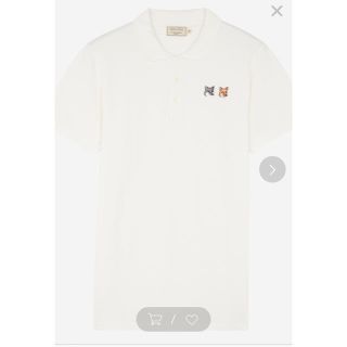 メゾンキツネ(MAISON KITSUNE')のMAISON KITSUNE ダブルフォックスポロシャツ(ポロシャツ)