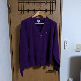 ラコステ(LACOSTE)の【古着】ラコステLACOSTE　カーディガン　希少色(カーディガン)