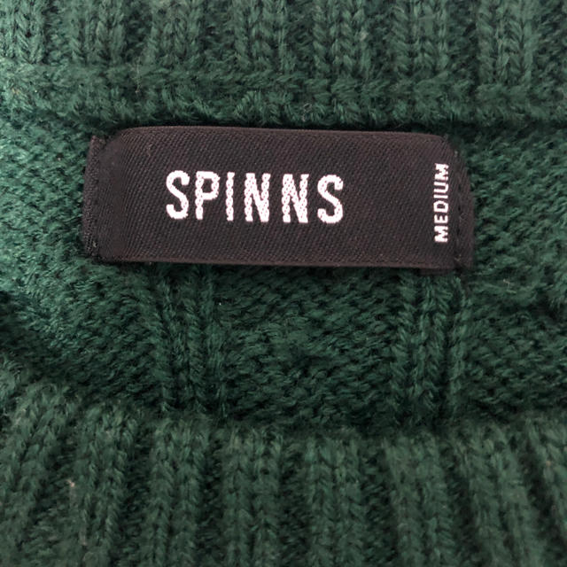 SPINNS(スピンズ)のセーター(カーキ) メンズのトップス(ニット/セーター)の商品写真