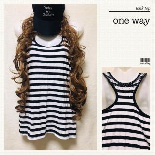 ワンウェイ(one*way)のone way タンクトップ♡(タンクトップ)