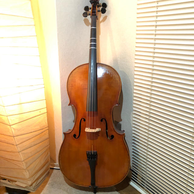 65万円 チェロ 4/4 シャコンヌ購入 楽器の弦楽器(チェロ)の商品写真