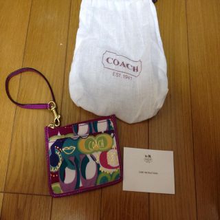 コーチ(COACH)の【値下げ】COACH カード＆小銭入れ(コインケース)