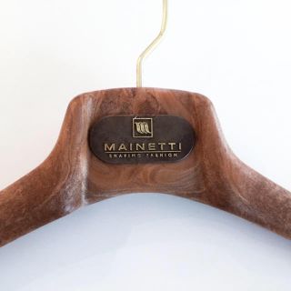 未使用 MAINETTI マイネッティ ハンガー　10本セット 40cm