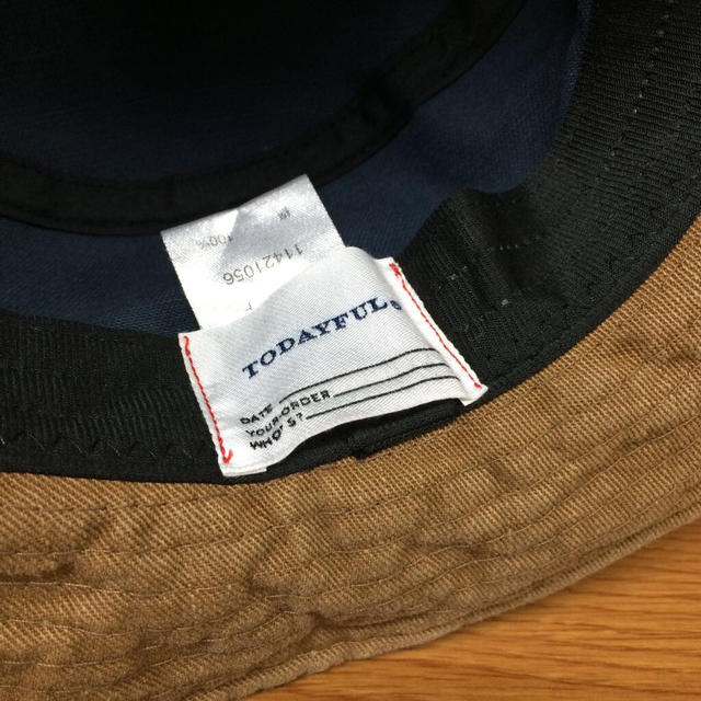 TODAYFUL(トゥデイフル)のCanvas Buket Hat レディースの帽子(ハット)の商品写真