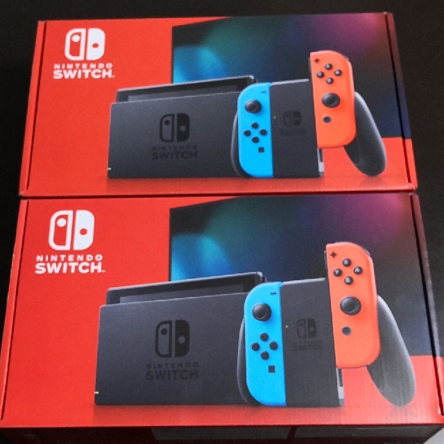 Nintendo Switch - Nintendo Switch 本体 (ニンテンドースイッチ)　新型 2台
