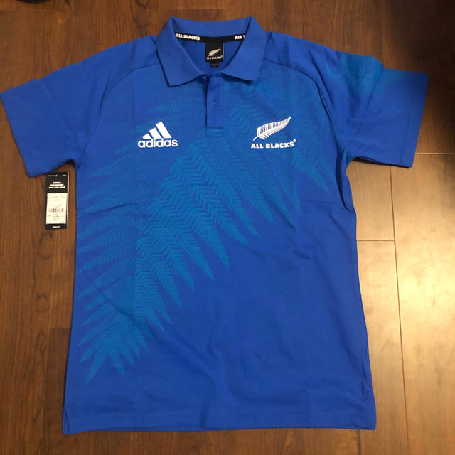 adidas(アディダス)のオールブラックス　ポロシャツ スポーツ/アウトドアのスポーツ/アウトドア その他(ラグビー)の商品写真