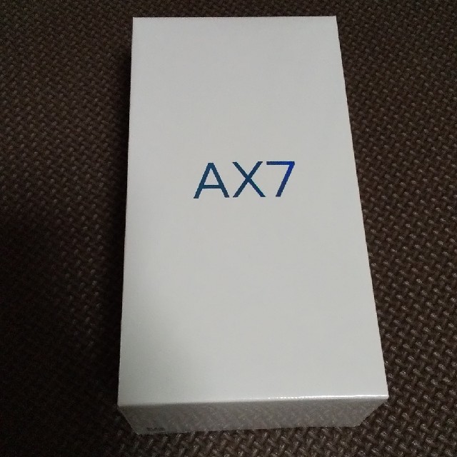 OPPO AX7 ブルースマートフォン本体