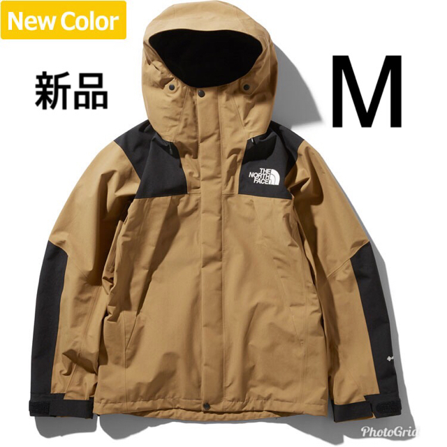 新品 Mサイズ north face mountain jacketナイロン100％裏