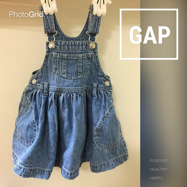 babyGAP(ベビーギャップ)のsa121様   GAPデニムジャンスカ キッズ/ベビー/マタニティのベビー服(~85cm)(ワンピース)の商品写真