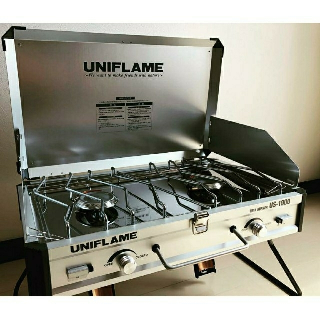 UNIFLAME(ユニフレーム)の最安 ユニフレーム ツインバーナーUS-1900 新品未使用 
UNIFLAME スポーツ/アウトドアのアウトドア(ストーブ/コンロ)の商品写真