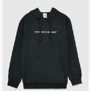 ザラ(ZARA)の新品 ZARA パーカー Mサイズ (パーカー)