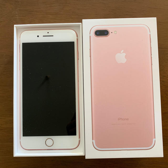 iPhone7plus 本体 ローズゴールド - スマートフォン本体
