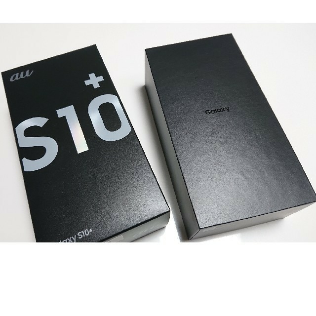 新品 SIMフリー GalaxyS10+ SCV42 プリズムホワイト au