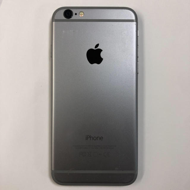 iPhone6 64GB、スペースグレー、docomo