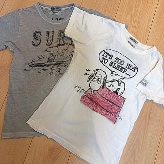 スヌーピー(SNOOPY)のbacknumber スヌーピー Tシャツ 2点セット 130cm(Tシャツ/カットソー)