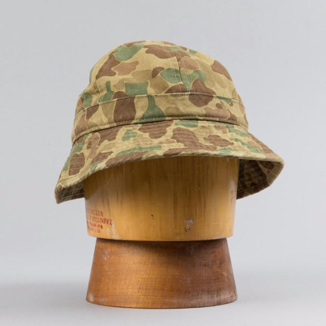 RRL(ダブルアールエル)の新品*RRL*ヘリンボーン　フロッグスキン　カモ　ハット*L*　ダブルアールエル メンズの帽子(ハット)の商品写真