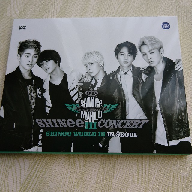 SHINee(シャイニー)のSHINEE WORLD Ⅲ IN SEOUL  DVD エンタメ/ホビーのCD(K-POP/アジア)の商品写真