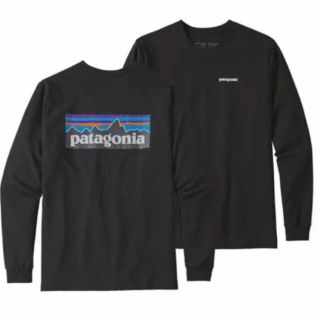 パタゴニア(patagonia)のパタゴニア　ロングスリーブシャツ　黒 Lサイズ(Tシャツ/カットソー(七分/長袖))